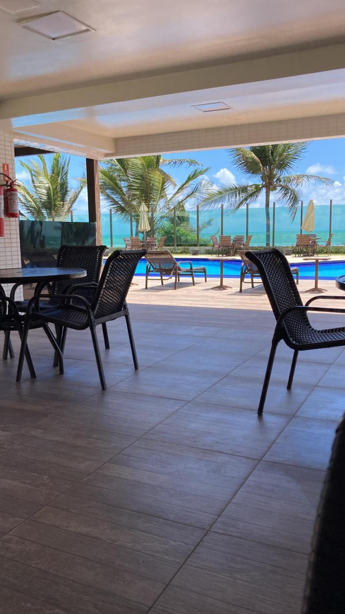 شقة Tabatinga Luxxor Flat - Vista Mar كوندي المظهر الخارجي الصورة