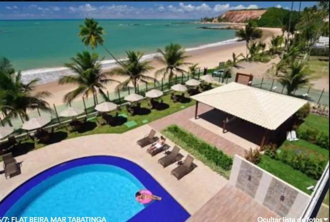 شقة Tabatinga Luxxor Flat - Vista Mar كوندي المظهر الخارجي الصورة